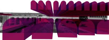 arch extrusion on Eads bridge