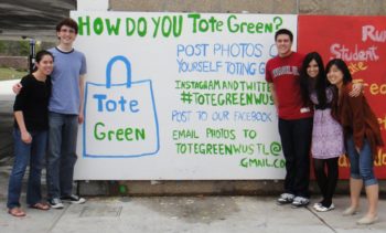 tote green group photo
