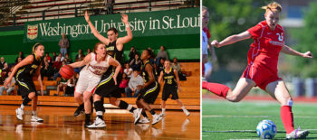Turning pro: Two WashU Bears about to embark on professional careers — on the court and on the field